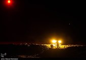 اجرای عملیات شبانه دفاع ساحلی در رزمایش ذوالفقار 1401