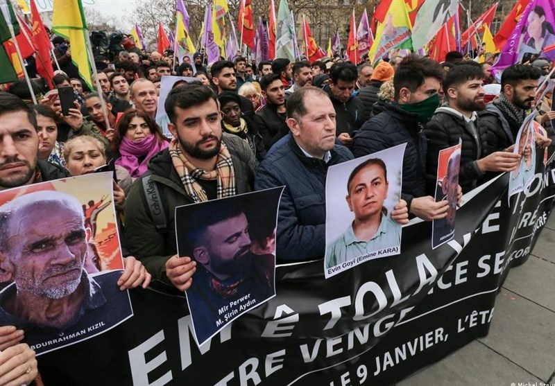 چالش جدید در روابط ترکیه و فرانسه پس از تظاهرات کردها در پاریس