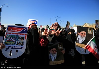 مراسم بزرگداشت ۹ دی در همدان