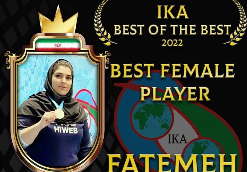 İranlı Kadın 2022 En İyi Kuraş Sporcusu Seçildi