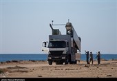 سامانه موشکی متحرک قدیر در سومین روز رزمایش ذوالفقار ۱۴۰۱