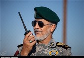 امیر دریادار حبیب الله سیاری معاون هماهنگ کننده ارتش در سومین روز رزمایش ذوالفقار ۱۴۰۱
