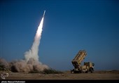 شلیک سامانه موشکی پدافند هوایی تلاش در سومین روز رزمایش ذوالفقار ۱۴۰۱