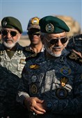 امیر دریادار حبیب الله سیاری معاون هماهنگ کننده ارتش در  سومین روز از رزمایش مشترک ذوالفقار ۱۴۰۱ ارتش