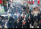 خدمت‌رسانی 150 موکب از سراسر ایران به زائران حاج قاسم در گلزار شهدای کرمان + فیلم