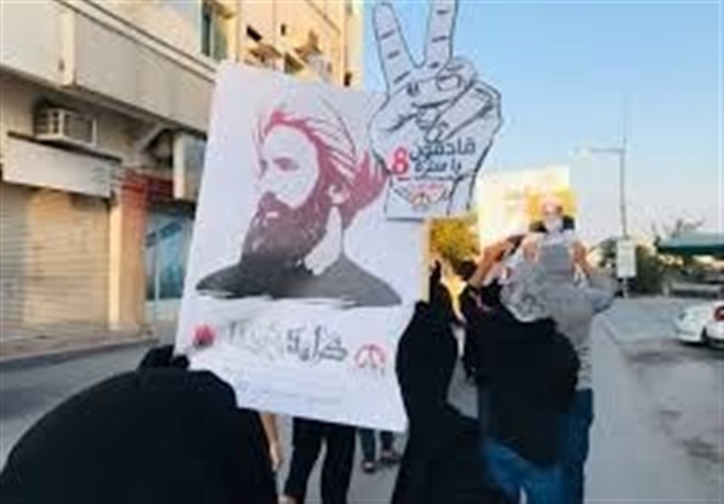تظاهرات بحرینی‌ها برای گرامیداشت یاد شیخ النمر