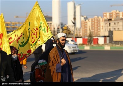 راهپیمایی مردم قم در سالگرد شهادت شهید سلیمانی