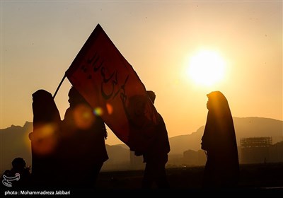 راهپیمایی مردم قم در سالگرد شهادت شهید سلیمانی