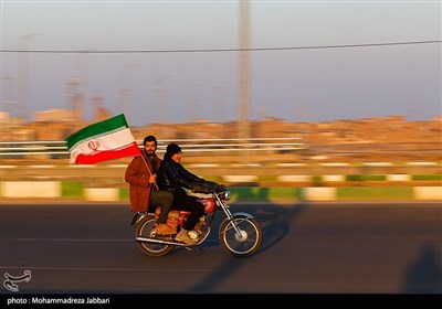 راهپیمایی مردم قم در سالگرد شهادت شهید سلیمانی