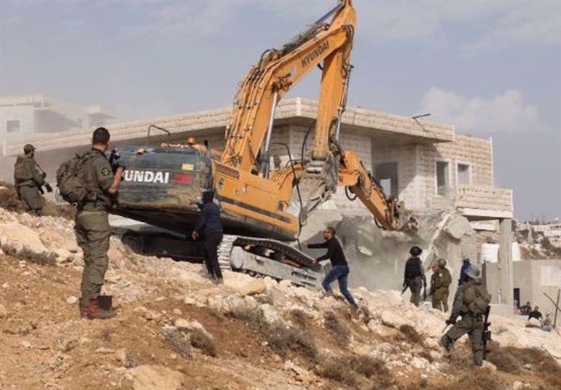 Several Palestinian Homes Demolished by Israeli Soldiers in Occupied West Bank