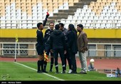 دیدار تیم های فوتبال سپاهان اصفهان و مس کرمان