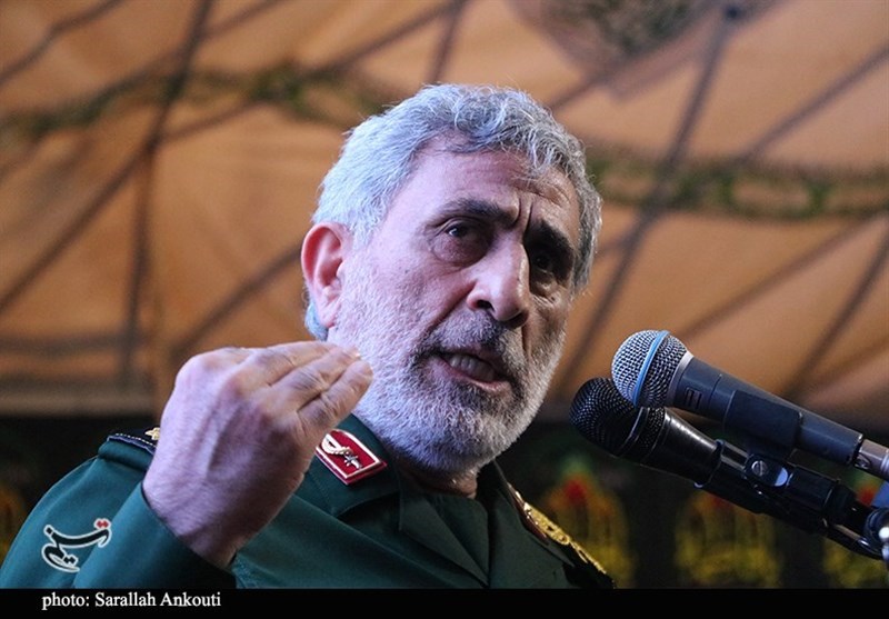 الجنرال قاآنی: عملاء الکیان الصهیونی وأمریکا نفذوا الحادث الإرهابی فی کرمان