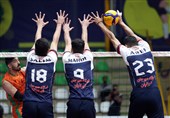 لیگ برتر والیبال| پیروزی سیرجان مقابل مریوان در تهران