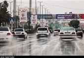 بارش باران و تگرگ آسمان قزوین را فرا می‌گیرد