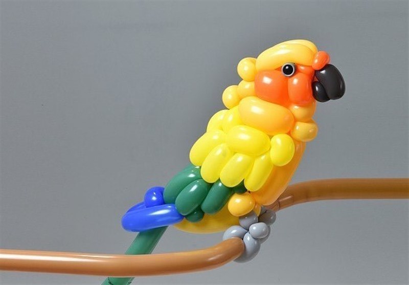 هنرمندی ژاپنی که مجسمه‌ حیوانات را به شکل بادکنک می‌سازد! + عکس