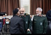 سردار سرلشکر حسین سلامی فرمانده کل سپاه در شانزدهمین سالگرد شهادت شهید سرلشکر احمد کاظمی