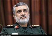 سردار امیرعلی حاجی‌زاده فرمانده نیروی هوافضای سپاه در شانزدهمین سالگرد شهادت شهید سرلشکر احمد کاظمی
