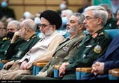 امیر موسوی فرمانده کل ارتش در مراسم تودیع و معارفه فرمانده فراجا
