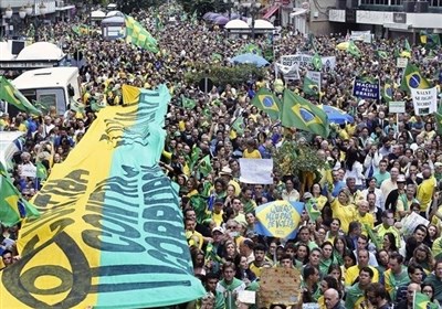 تظاهرات گسترده در برازیلیا در حمایت از لولا داسیلو