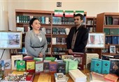اهدا 98 جلد کتاب به زبان‌های فارسی، روسی و قرقیزی به کتابخانه ملی قرقیزستان