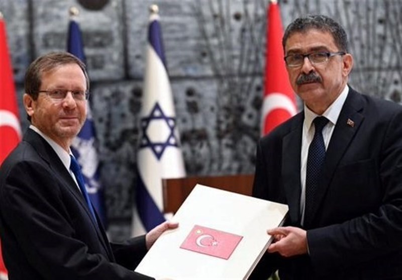 آغاز به کار سفیر جدید ترکیه در فلسطین اشغالی