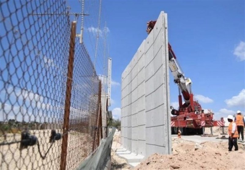 رژیم صهیونیستی دیوار حائل جدیدی در شمال کرانه باختری می‌سازد