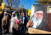 مردم کرمان اهانت غرب به مرجعیت جهان اسلام را محکوم کردند + تصاویر و فیلم