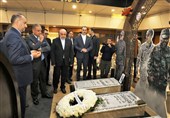 حضور امیرعبداللهیان در گلزار شهدای حزب‌الله لبنان