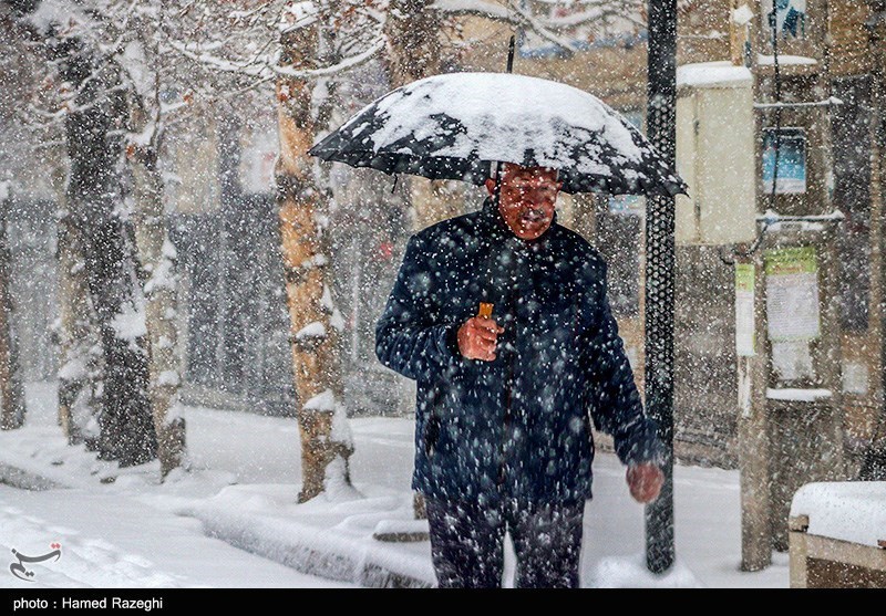برف و یخبندان زنجان را فرا می‌گیرد‌
