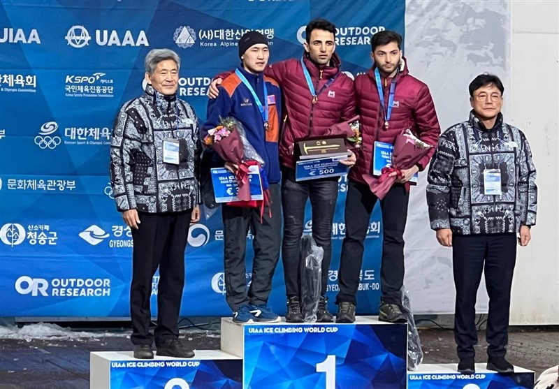 سه مدال برای یخ‌نوردان ایران در مسابقات قهرمانی آسیا