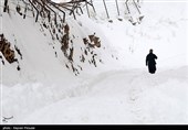برف در استان کردستان راه ارتباطی 425 روستا را مسدود کرد