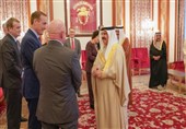 نشست پادشاه بحرین با سناتورهای آمریکایی
