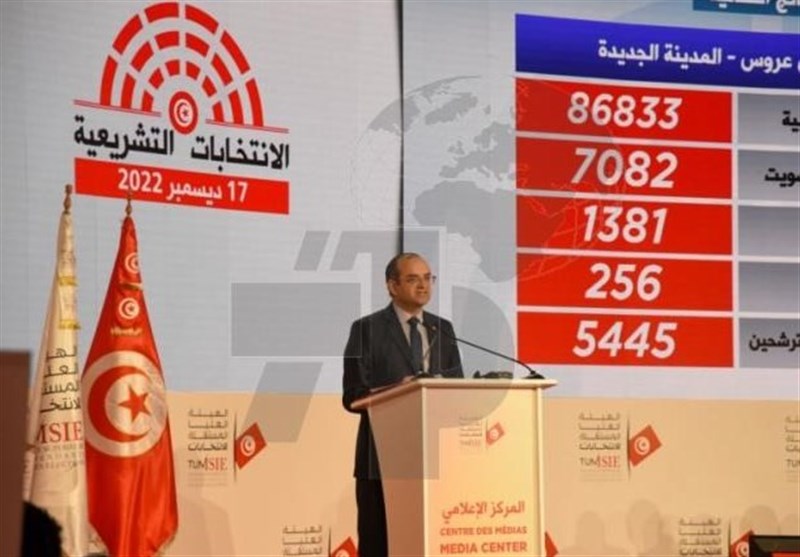 سطح مشارکت در انتخابات پارلمانی تونس فقط 11 درصد اعلام شد