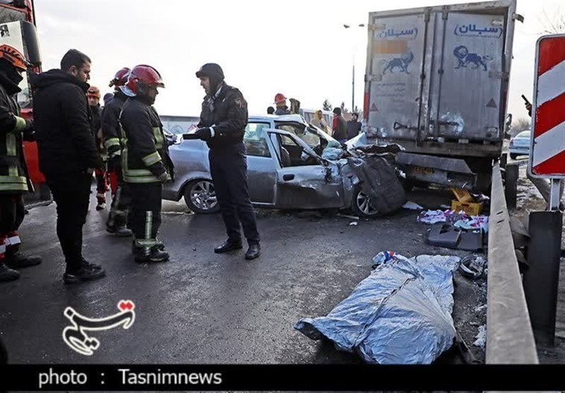 فوت 496 نفر ناشی از حوادث جاده‌ای در کرمانشاه