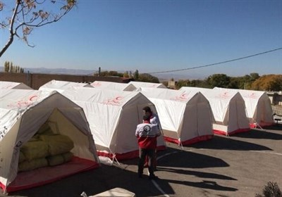  تامین برق چادرهای اسکان موقت برای زلزله‌زدگان آذربایجان غربی 