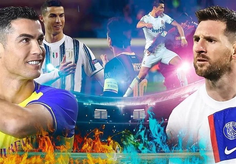 پیروزی مسی بر رونالدو در بازی دوستانه + عکس