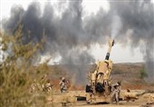 تداوم حملات توپخانه‌ای عربستان سعودی به شمال یمن