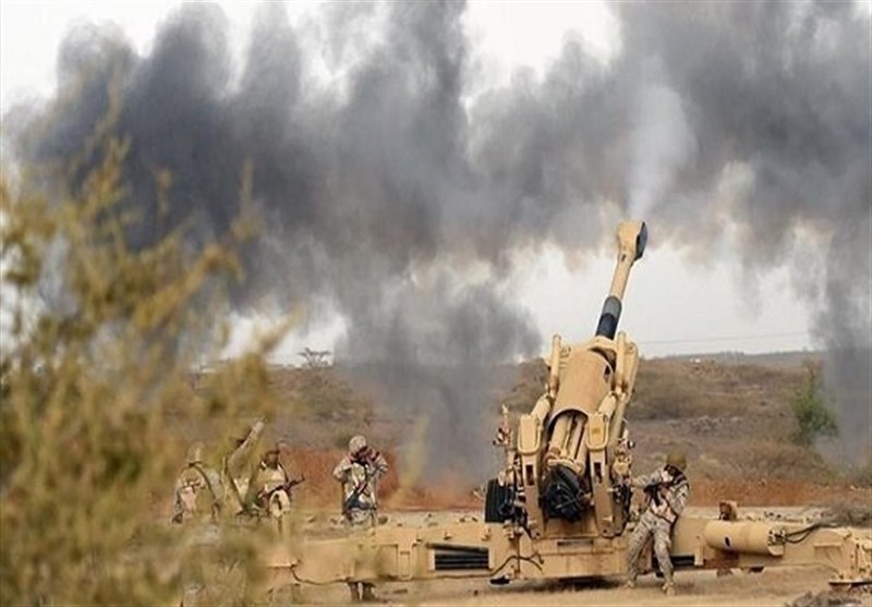 تداوم حملات توپخانه‌ای عربستان سعودی به شمال یمن