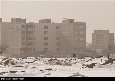آلودگی هوا در قزوین