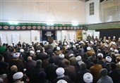 مراسم بزرگداشت همسر آیتالله سبحانی در قم برگزار شد