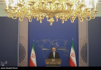  نشست خبری ناصر کنعانی ،سخنگوی وزارت امور خارجه 