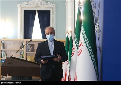  نشست خبری ناصر کنعانی ،سخنگوی وزارت امور خارجه 