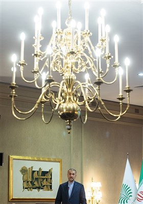 سخنرانی حسین امیرعبداللهیان وزیر امور خارجه در ششمین کنفرانس تاریخ روابط خارجی ایران