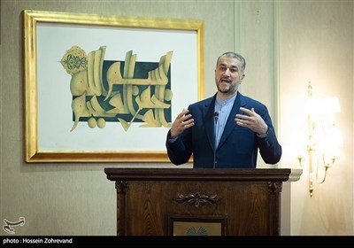 سخنرانی حسین امیرعبداللهیان وزیر امور خارجه در ششمین کنفرانس تاریخ روابط خارجی ایران