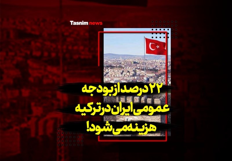 فیلم| 22 درصد از بودجه عمومی ایران در ترکیه هزینه می‌شود!