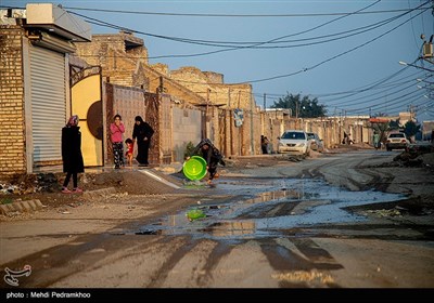 وضعیت خیابانهای کوی سیاحی اهواز