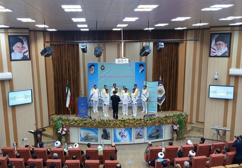 اختتامیه ششمین جشنواره سراسری سرود کارکنان پایور نیروی دریایی ارتش در بوشهر