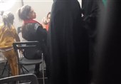 بی‌حجابی و بدحجابی در نمایشگاه آرایشی و بهداشتی یزد