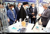 Ayatollah Khamenei Visits Exhibition of Iran’s Industrial Achievements