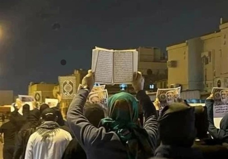 اعتراضات بحرینی‌ها در محکومیت اهانت به قرآن کریم